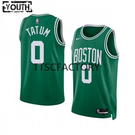 Kinder NBA Boston Celtics Trikot Jayson Tatum 0 Nike 2022-23 Icon Edition Green Swingman